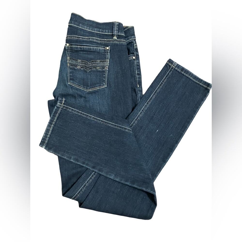 White House Black Market Dark Indigo Slim Leg Jeans 4R
